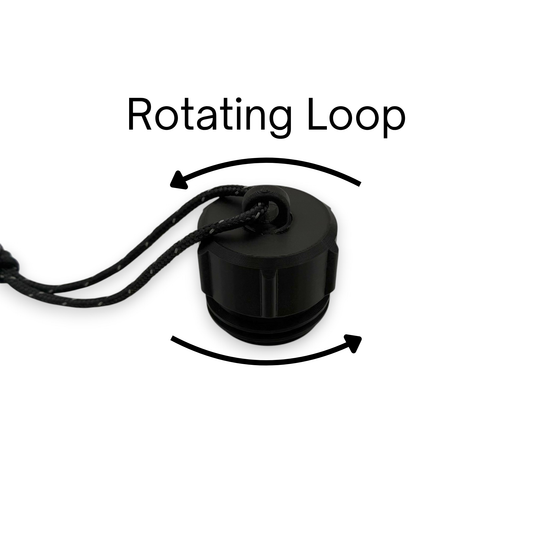 Sawyer Water Filter End Cap with Rotating Loop for Mini, Squeeze, and Micro