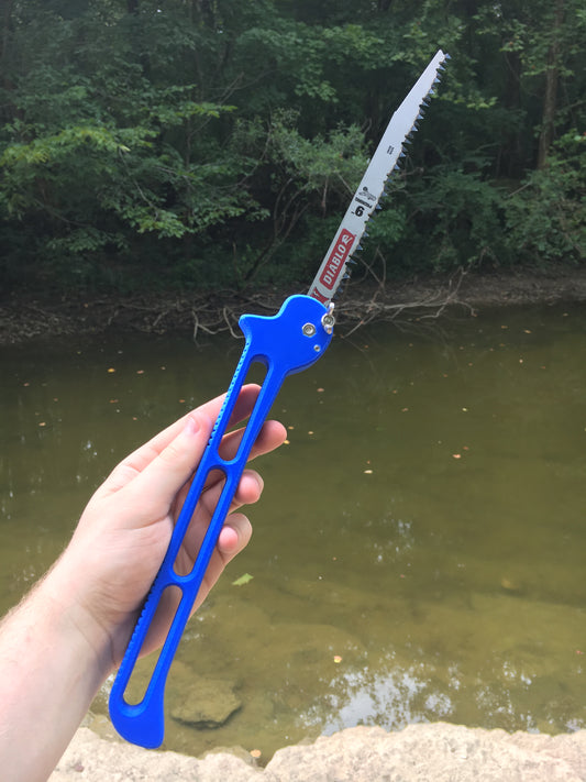 Ultralight 9" Folding Saw with Hardened Steel Blade