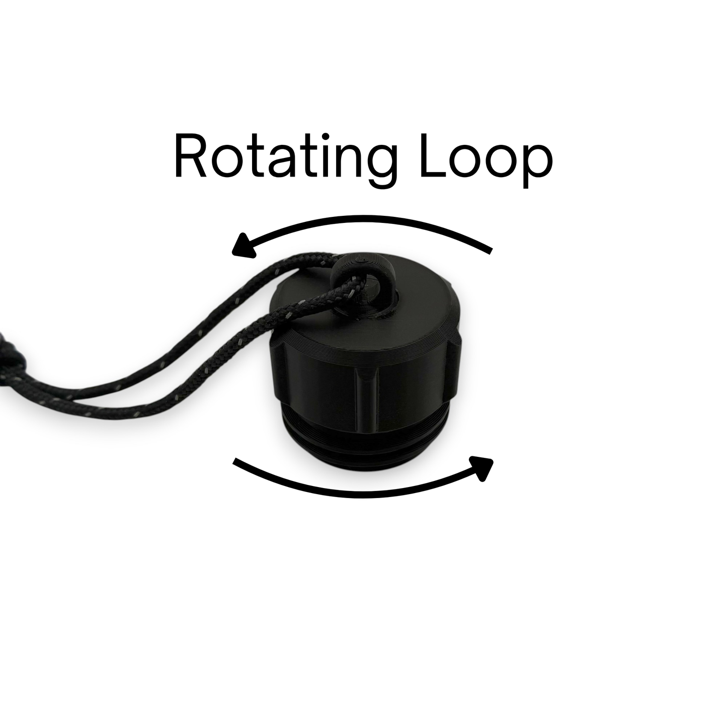 Sawyer Water Filter End Cap with Rotating Loop for Mini, Squeeze, and Micro
