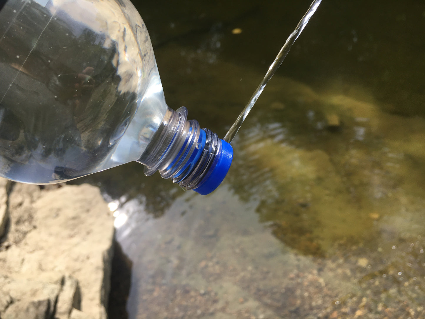 Ultralight Backpacking Bidet Water Bottle Attachment