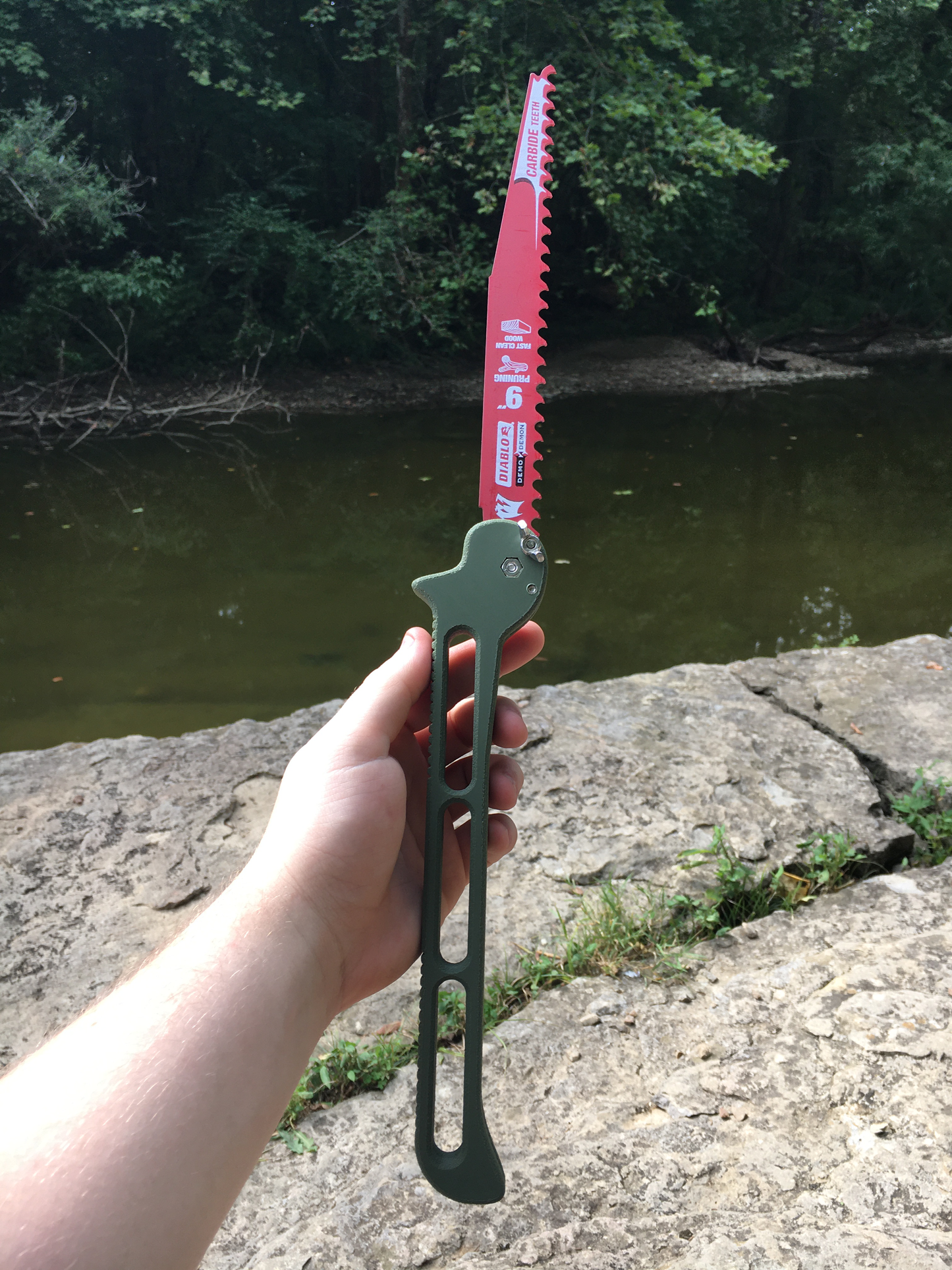 Ultralight 9" Folding Saw with Carbide Blade