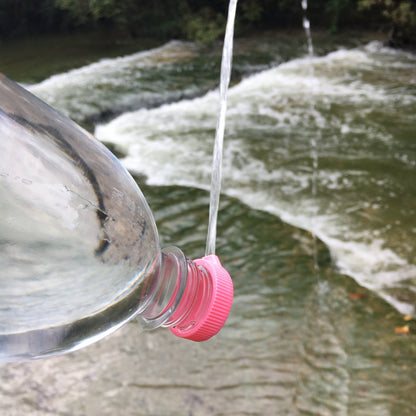 Ultralight Threaded Bidet Water Bottle Hygiene Topper for Hiking, Backpacking, Bushcraft, Survival