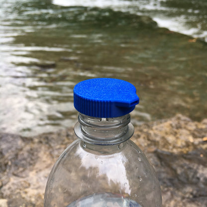 Ultralight Threaded Bidet Water Bottle Hygiene Topper for Hiking, Backpacking, Bushcraft, Survival
