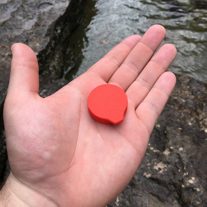 Ultralight Threaded Bidet Water Bottle Hygiene Topper for Hiking, Backpacking, Bushcraft, Survival