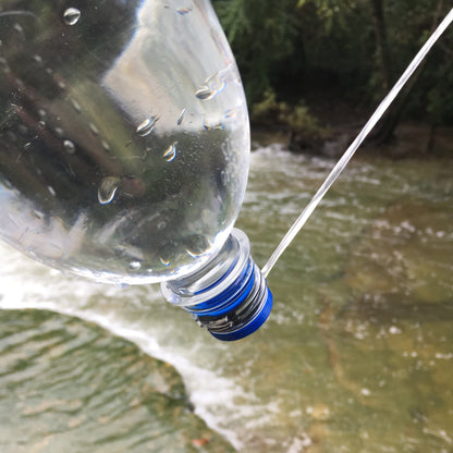 Ultralight Backpacking Bidet, Water Bottle Hygiene Attachment for Hiking, Backpacking, Bushcraft, Survival