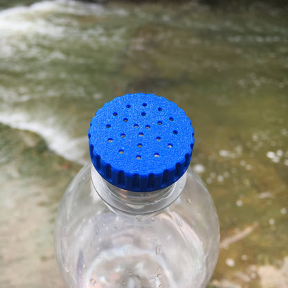 Ultralight Threaded Bottle Shower Hygiene Topper for Hiking, Backpacking, Bushcraft, Survival