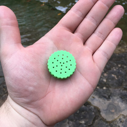 Ultralight Threaded Bottle Shower Hygiene Topper for Hiking, Backpacking, Bushcraft, Survival