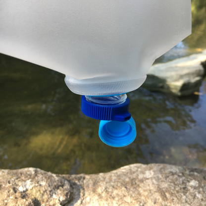 Ultralight Threaded Bidet Water Bottle Hygiene Topper for Hiking, Backpacking, Bushcraft, Survival