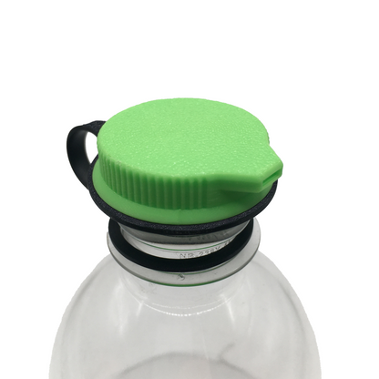 Ultralight Threaded Bidet with Lanyard Water Bottle Hygiene Topper for Hiking, Backpacking, Bushcraft, Survival