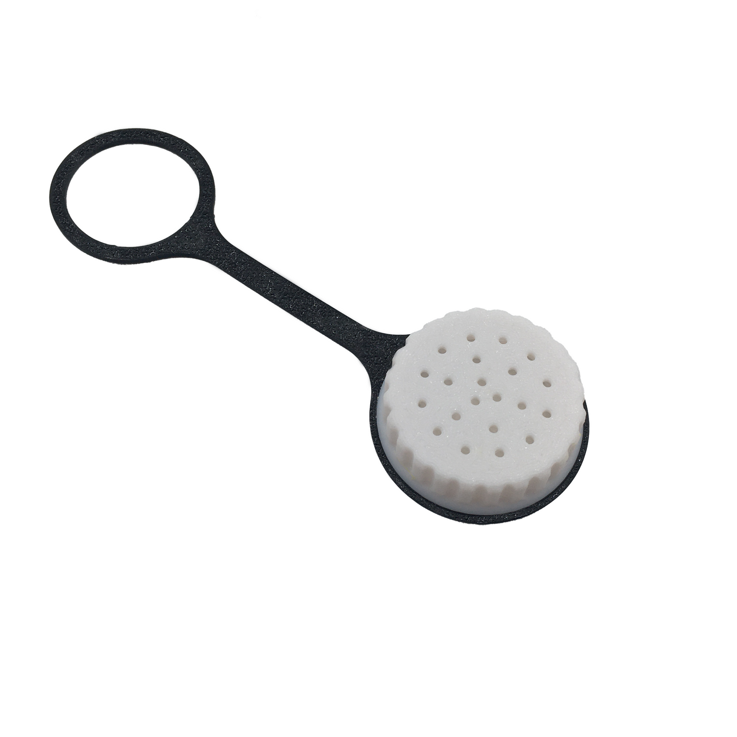 Ultralight Threaded Bottle Shower with Lanyard Hygiene Topper for Hiking, Backpacking, Bushcraft, Survival