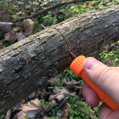 Ultralight 4" Pocket Saw Collapsible Blade for Backpacking, Hiking, and Survival