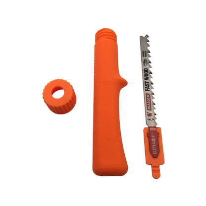 Ultralight 4" Pocket Saw Collapsible Blade for Backpacking, Hiking, and Survival