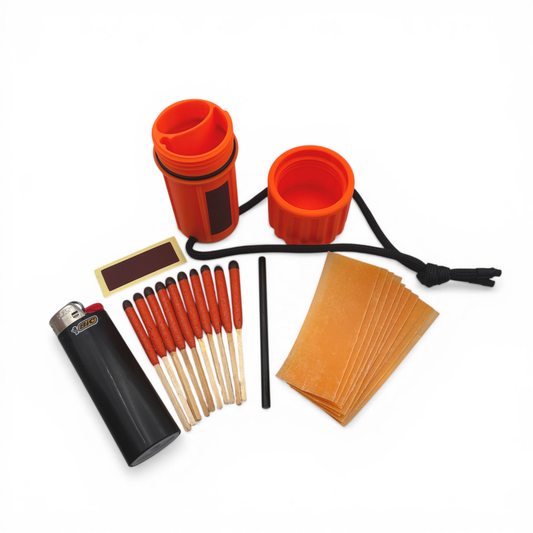 Pre-Made Waterproof Fire Starter Kit