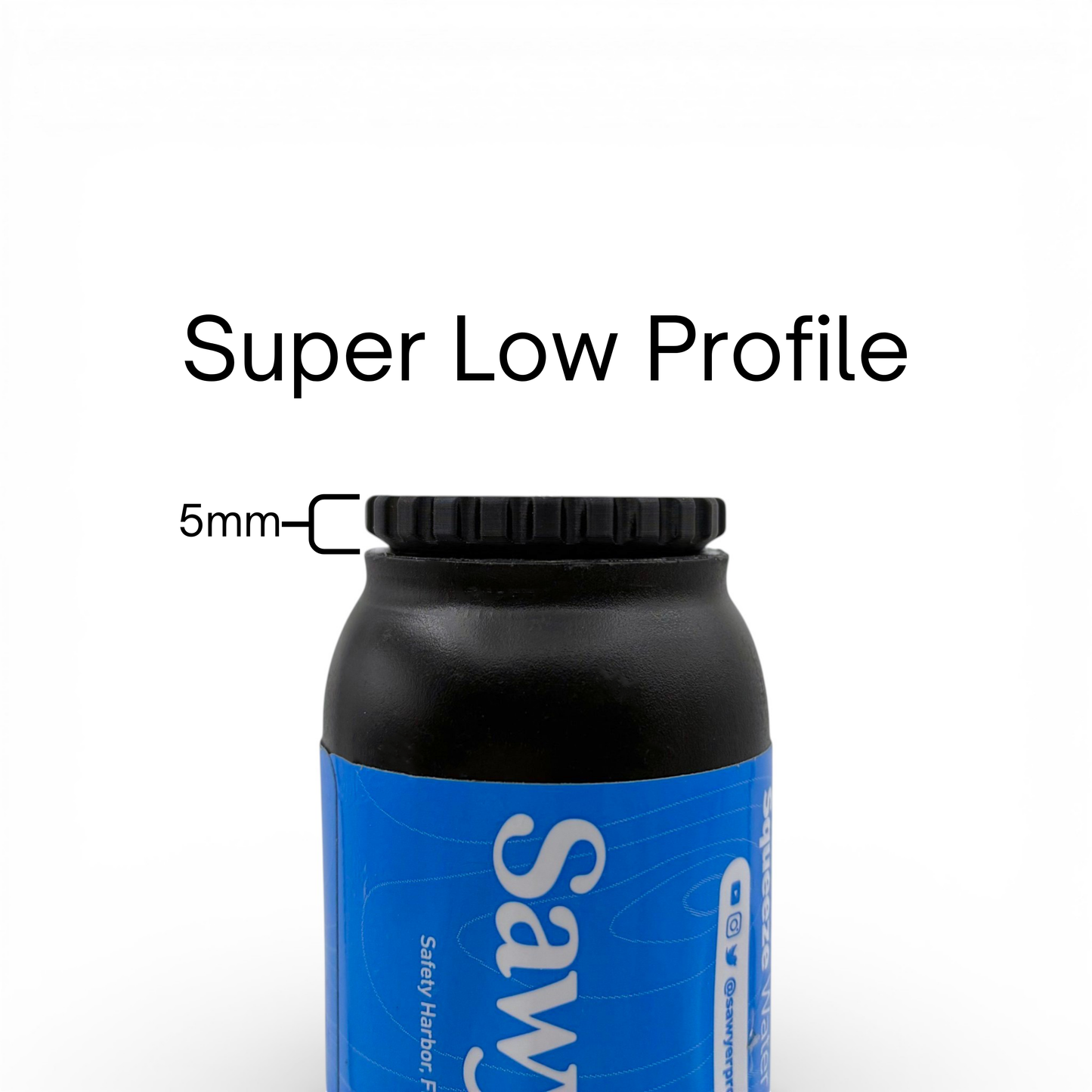 Sawyer Squeeze Low Profile Filter Cap with Rotating Loop