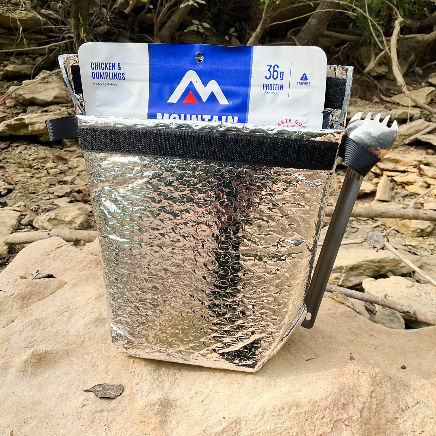 Food Cozy Double Reflective Insulator Meal Pouch