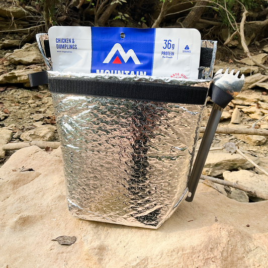 Food Cozy Double Reflective Insulator Meal Pouch