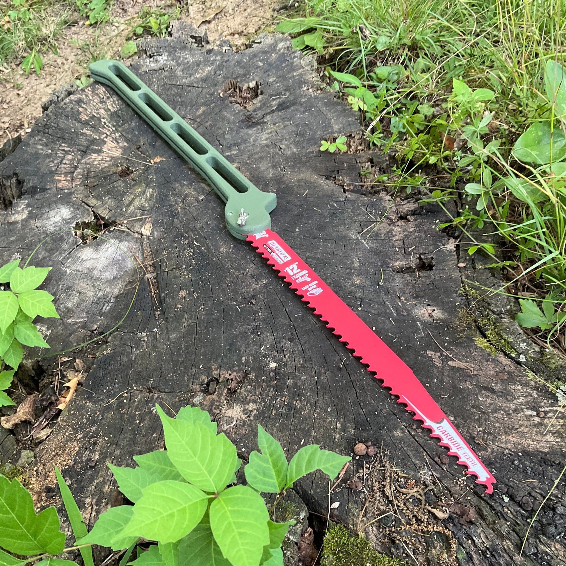 Ultralight 12" Folding Saw with Carbide Blade - Lighten Up Outdoors