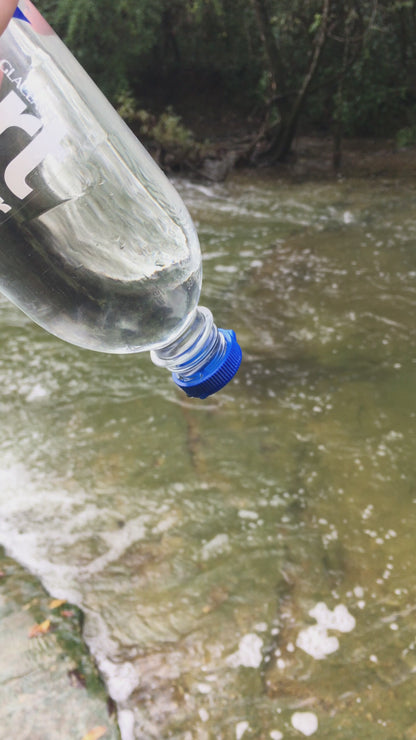 Ultralight Threaded Bidet Water Bottle Hygiene Topper for Hiking, Backpacking, Bushcraft, Survival