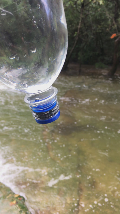 Ultralight Backpacking Bidet, Water Bottle Hygiene Attachment for Hiking, Backpacking, Bushcraft, Survival